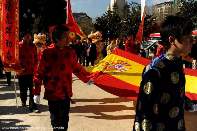 Fin de Año Chino Madrid. Plaza de España 0150